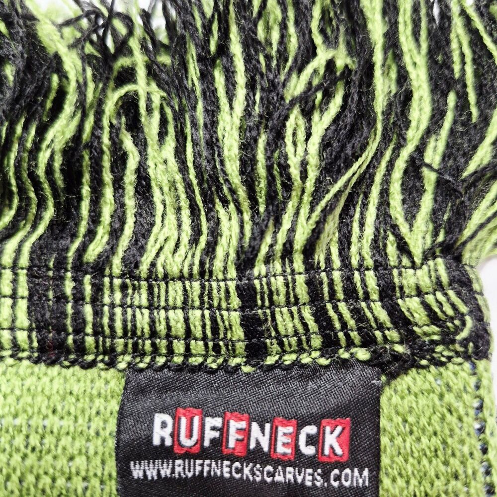 NWT Seattle Sounders FC Ruffneck Scarf MLS Checkered Skyline Green Black Soccer - Picture 5 of 10